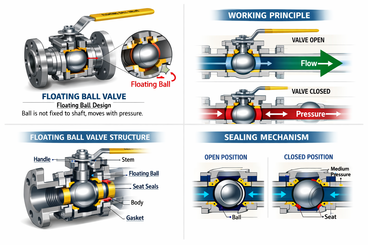 What Is a Floating Ball Valve?